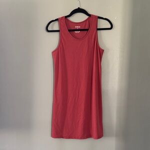 SHEIN Coral Sleeveless Dress